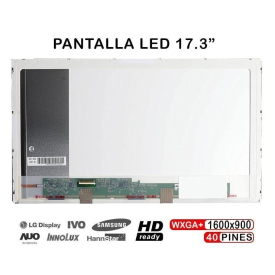 PANTALLA LED 17.3" FOR LAPTOP N173FGE-L11 40 PINS