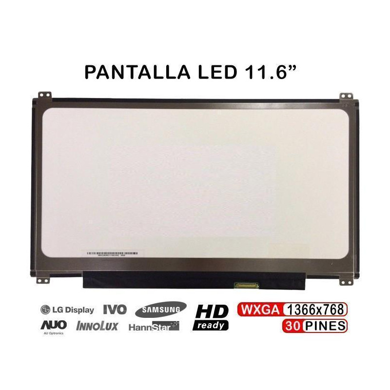 PANTALLA LED FOR ASUS EEEBOOK X205T X205TA B116XTN02.3 11.6" 30 PINS