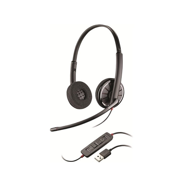 Plantronics Blackwire C320-M, Black, A+