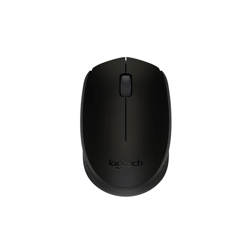 Logitech M171 Wireless Mouse Black, New
