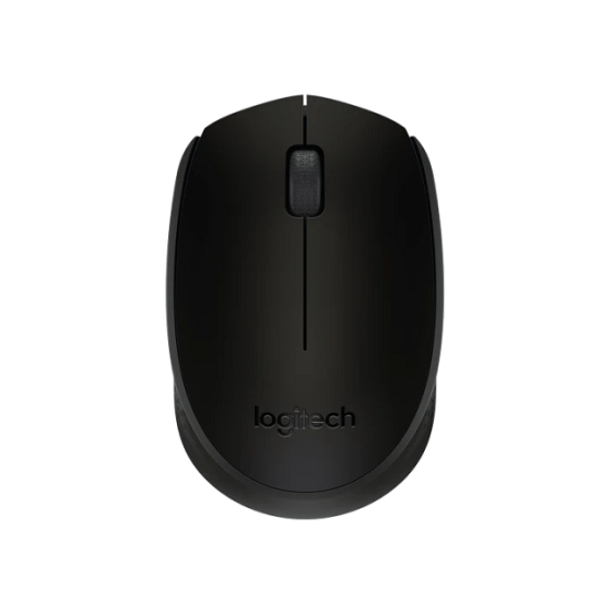 Logitech M171 Wireless Mouse Black, New