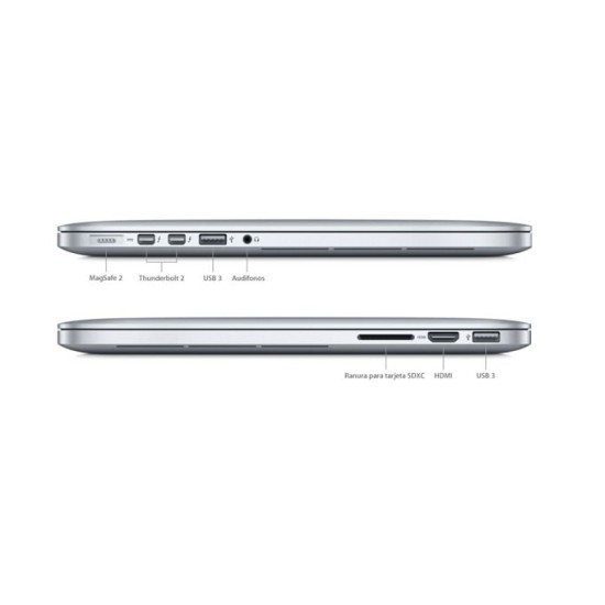 Apple MacBook Pro Retina 13" i7 16GB SSD 1TB 2015 Silver