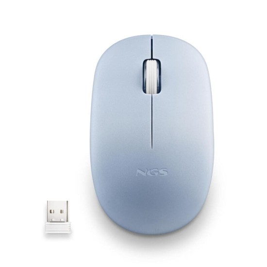 NGS FOG Pro Optical Wireless Mouse 1000 DPI, Blue, New