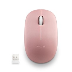 NGS FOG Pro Wireless optical mouse, 1000 DPI, Pink, New