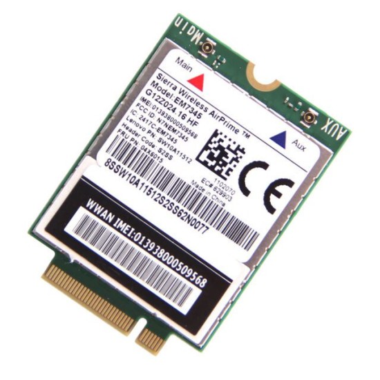 Sierra Wireless AirPrime EM7345 4G LTE WWAN Card