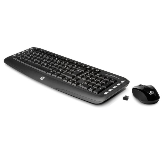 Keyboard + Mouse HP Wireless Classic Desktop Combo Spanish Wireless USB, Black, Km0 Original Box