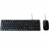 Keyboard + Mouse L-Link LL-KB-816-WCOMBO USB Black With Cable, New