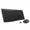 Logitech MK270 Wireless Keyboard + Mouse, Black, New