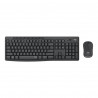 Logitech MK295 Silent Touch Keyboard + Mouse, Black, New