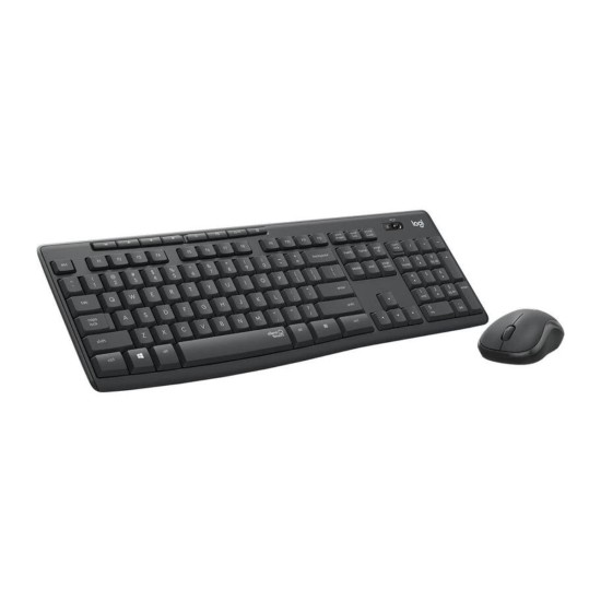 Logitech MK295 Silent Touch Keyboard + Mouse, Black, New