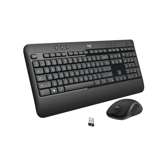 Logitech MK540 Wireless Keyboard + Mouse, Black, New