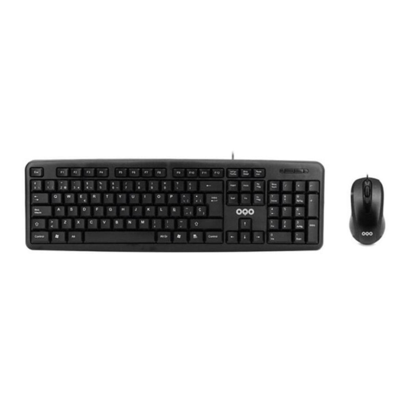 Keyboard + Mouse OQO-TR001-U, Black, New