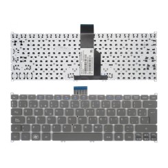 TECLADO FOR ACER ASPIRE S3, S5, V5-121, ONE 756 TRAVELMATE B1 GREY
