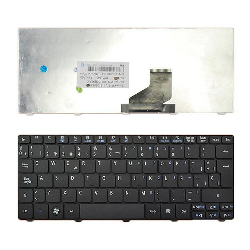 KEYBOARD FOR ACER ASPIRE ONE D255 D260 521 533 532H AO532 LAPTOP