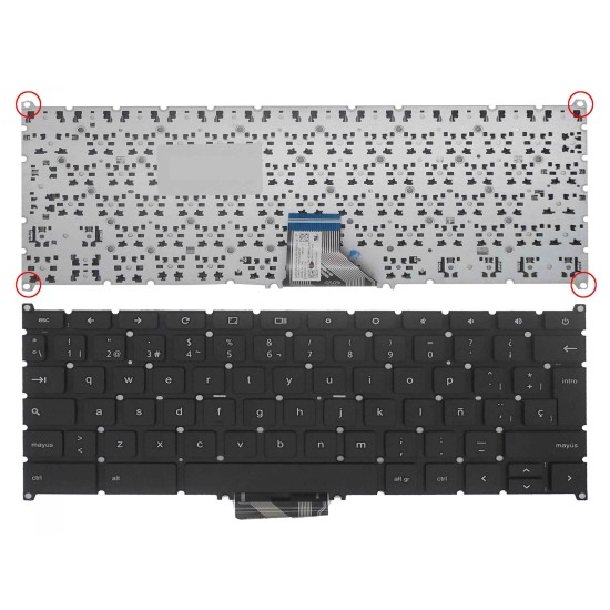 TECLADO FOR ACER CHROMEBOOK C720 C720P C730 C730E C740 C810 LAPTOP