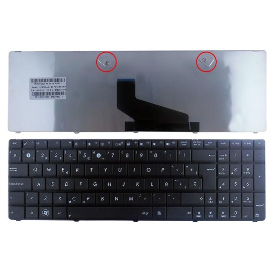 TECLADO FOR ASUS A53U A53B A53T SERIES V118502AK1 MP-10A76E0-6983 SN7114