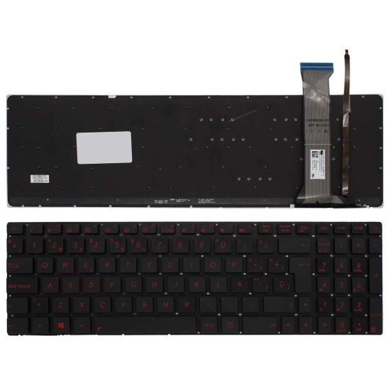 TECLADO FOR ASUS GL552 GL552J GL552JX LAPTOP