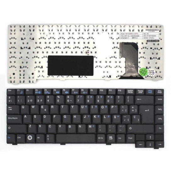 TECLADO FOR FUJITSU AMILO LAPTOP PI 2550 PI 2530 PI 2540 PI 2550 XI 2428
