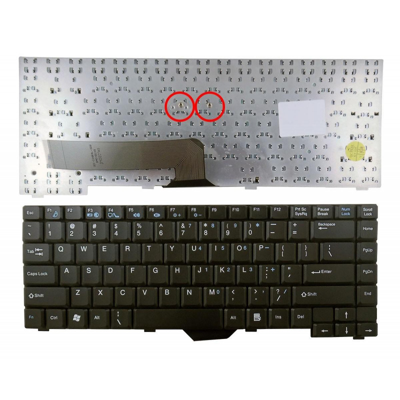 TECLADO FOR FUJITSU SIEMENS AMILO A1667G A3667G M1437G M1439G M3438G PI1536
