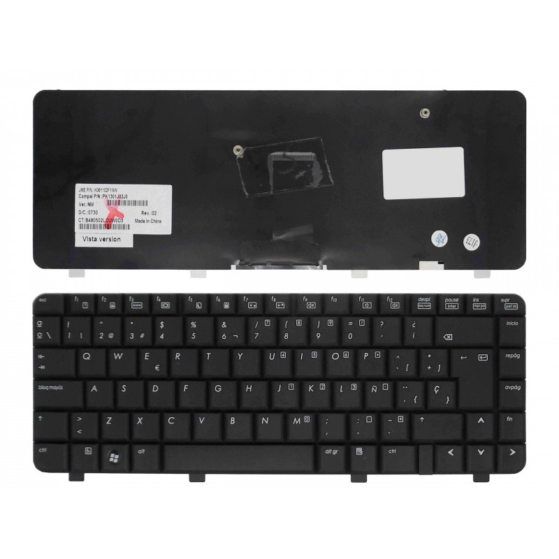 TECLADO FOR LAPTOP HP COMPAQ 510 PK1301J03J0