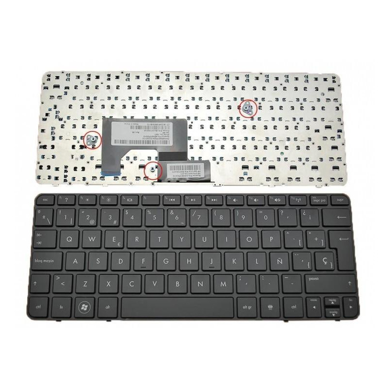 TECLADO FOR LAPTOP HP MINI 210-3000 622344-071 653855-071