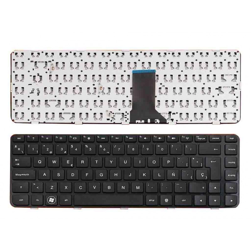 LAPTOP KEYBOARD HP PAVILION DM4-1000 DV5-2000 HT1BV 598891-001 9Z.N4FBV.101 6037B0049701 606883-001