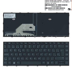 TECLADO FOR LAPTOP HP PROBOOK 430 G5 440 G5 445 G5 BLACK WITH FRAME