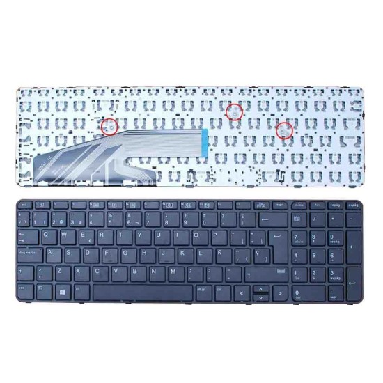 TECLADO FOR LAPTOP HP PROBOOK 450 G3 455 G3 470 G3 WIN8