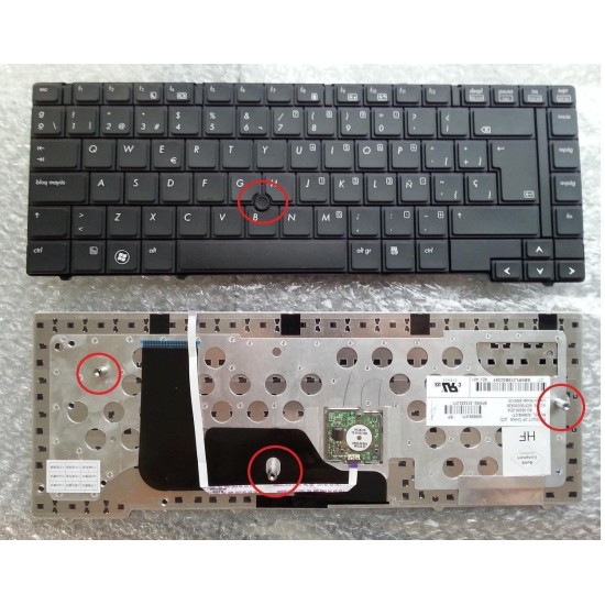 LAPTOP KEYBOARD HP PROBOOK 6440B 6445B 6450B 6455B WITH POINTSTICK 9Z.N2W82.N0S