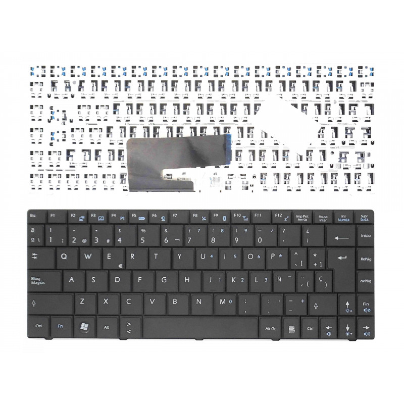 TECLADO PARA LAPTOP MSI x340 MS-6837D V103522AK1 S1N-1EES2C1-SA0