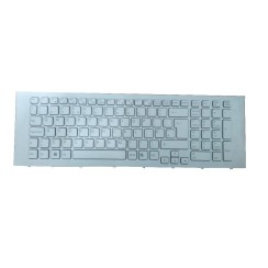 TECLADO FOR SONY VAIO VPC-EJ SERIES LAPTOP WITH WHITE FRAME