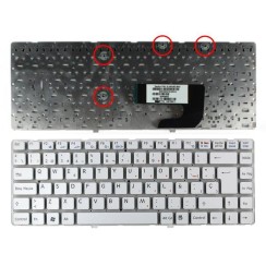 TECLADO FOR SONY VGN-NW SERIES LAPTOP 148738061 WHITE