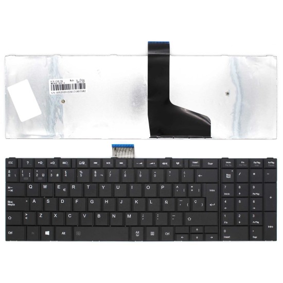 TECLADO FOR TOSHIBA SATELLITE C50-A C50D-A MP-11B96E0-528B
