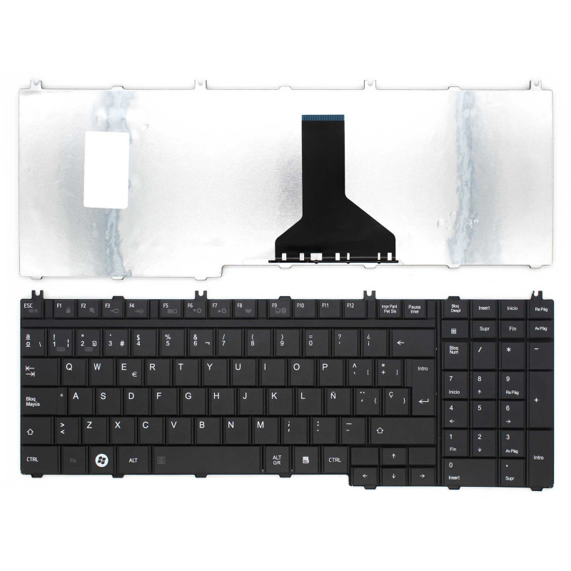TECLADO FOR TOSHIBA SATELLITE L500 L505 L350 P300 LAPTOP