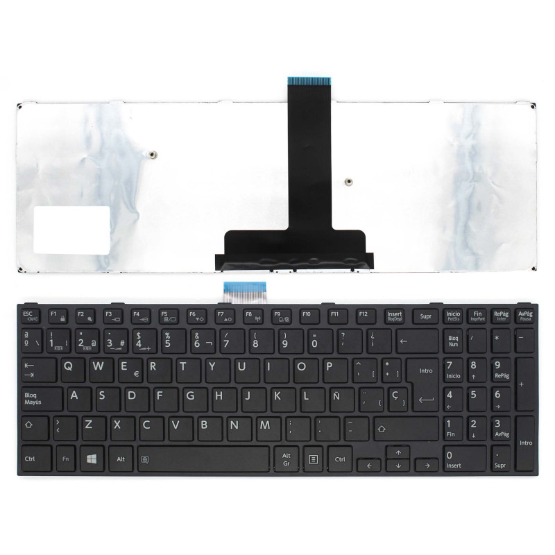 TECLADO FOR TOSHIBA SATELLITE PRO R50-C TECRA A50-C Z50-C A50-C1510 A50-C1520 LAPTOP