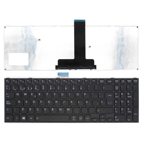 TECLADO FOR TOSHIBA SATELLITE PRO R50-C TECRA A50-C Z50-C A50-C1510 A50-C1520 LAPTOP