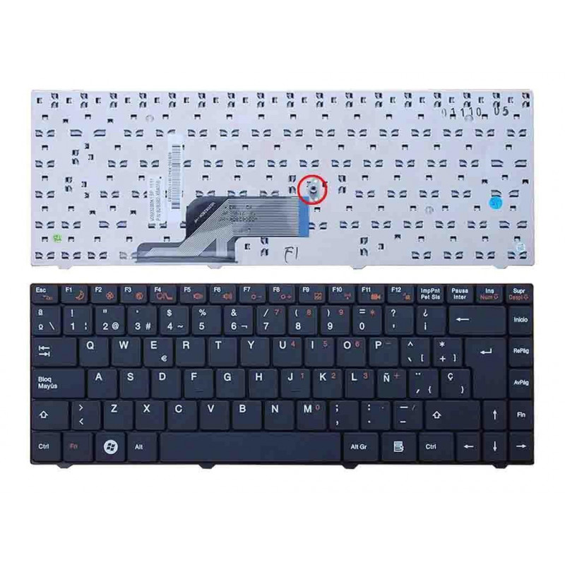 TECLADO FOR VIT M2400 V092328MK1 LAPTOP