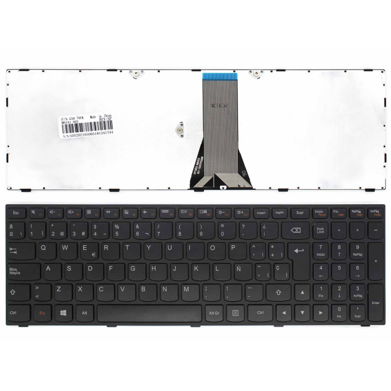 TECLADO PORTABLE LENOVO IDEAPAD G50-70 Z50-70 G50-30 Z50 B50-70 G500S G50-80