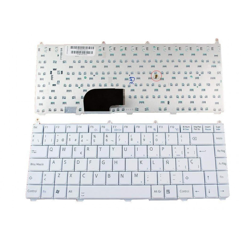 PORTABLE KEYBOARD SONY VAIO VGN-FE VGN-FE11SR VGN-FE21B VGN-FE21H VGN-FE21HR