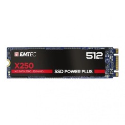 EMTEC SSD Drive 512GB X250 M2 SATA3 up to 520 MB/s, New