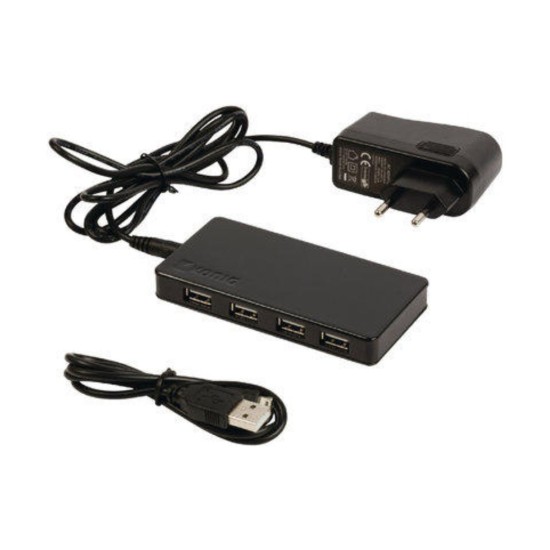 Adaptador Hub Konig (csu2h7p200bl) USB 7 ports (7x USB 2.0), A+