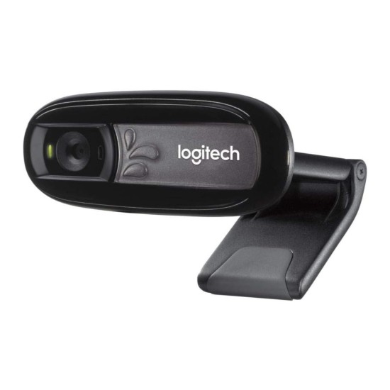 Cámara Web Logitech C170 (V-U0026) | USB Webcam with Built-in Microphone