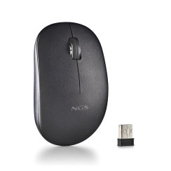 NGS Black FOG Pro Wireless Mouse - 1000 DPI - Black