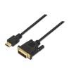 AISENS DVI to HDMI Cable 1.8m (A117-0090), Male-Male, Black