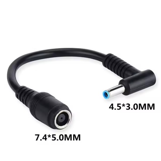 Adaptador de carga HP Blue Tip 7.4x5.0mm to 4.5x3.0mm