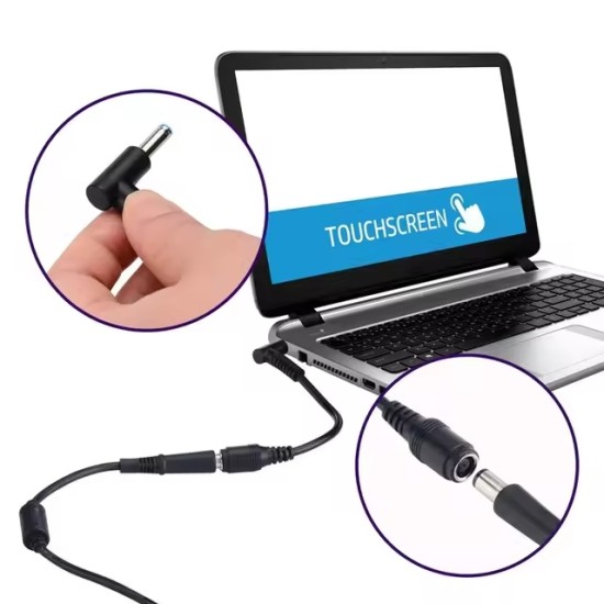 Adaptador de carga HP Blue Tip 7.4x5.0mm to 4.5x3.0mm