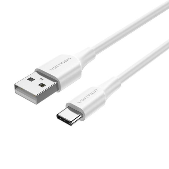 Cable USB 2.0 Vention USB-C to USB-A 1M White