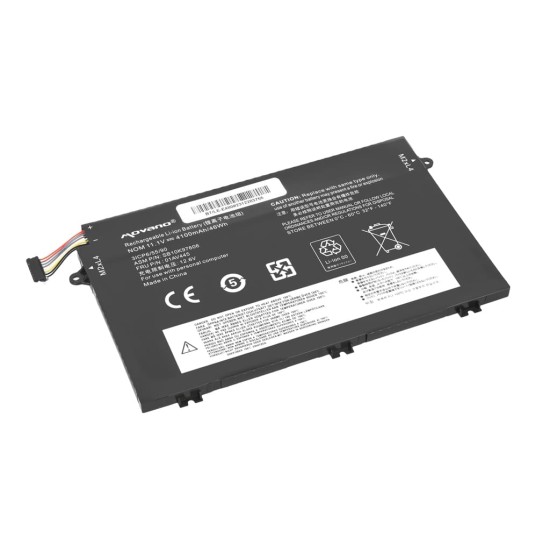 Movano Battery Lenovo ThinkPad E480 E580 | 11.1V 4100mAh