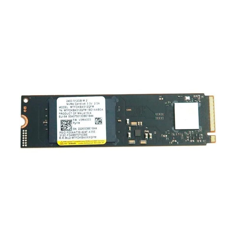 Micron M.2 SSD 512GB 2280 (MTFDDAV512TBN), A+