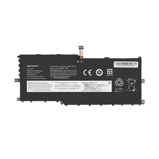 Battery Movano for Lenovo ThinkPad X1 Yoga Gen 3 / Yoga